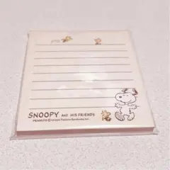 平成レトロ スヌーピー メモ帳