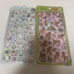ポンポンドロップシール うぃっしゅ プチドロ バンビ