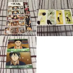 ハイキュー!!　ミニクリアファイル　シール　セット