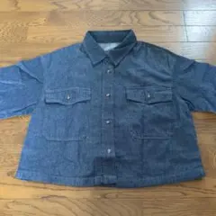 GU デニムジャケット ショート丈