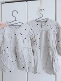 ZARA baby ドット　ワンピース　セット