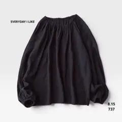 定価2.86万 ドゥーズィエムクラス Volume sleeve ブラウス 黒 - メルカリ