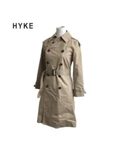 ★ ハイク　HYKE 日本製　羊毛ライナー　タイトフィット　トレンチコート