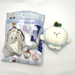 ダイソー 求心フレンズ ぬいぐるみ キーホルダー りんご