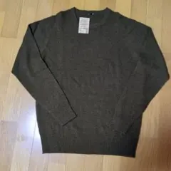MUJI ヤクウール クルーネックセーター M
