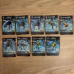 虫神器SRクワガタ トレーディングカード9枚セット