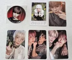 &TEAM HARUA アジツ 缶バッジ 他　トレカ