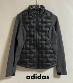 美品★adidas☆フルジップフロストガードジャケット　ダウン