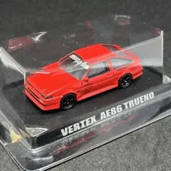 アオシマ 1/64 ドリフト天国 VERTEX AE86 TRUENO レッドのサムネイル