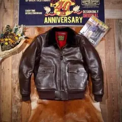 t*G様 【所ジョージ着用】LEATHER BOMU レザージャケット 馬革 黒
