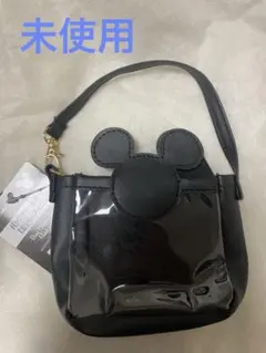 未使用　Disney ミッキーアイコン バッグチャームポーチ　小物入れのサムネイル