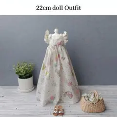 【レネさま専用】袖フリルワンピース　メモリーズオブレイン　ピンク系