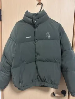 ［値下げ依頼⭕️］Perushu ×MLBロゴ　ホワイトソックスダウンジャケットM