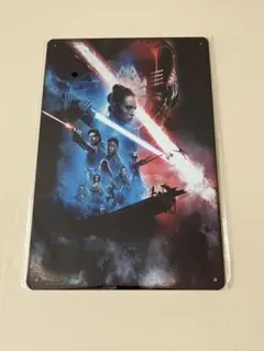 スター・ウォーズ スカイウォーカーの夜明け ブリキ看板