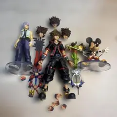 キングダムハーツ フィギュアセット ソラ リク ミッキー - メルカリ
