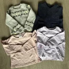 ⭐︎18-24m 冬物トップスまとめ売り ZARA H&M UNIQLO 保育園