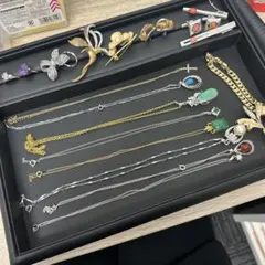 ☆レトロ多数☆シルバー・パール・色石 アクセサリーまとめ売り20点 