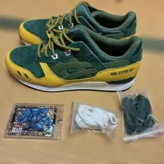 ASICS GEL-LYTE III グリーン/イエロー　x-men