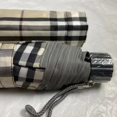 新品未使用　チェック柄 折りたたみ傘