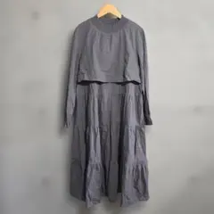 ティアードワンピース ロングワンピース