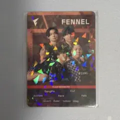 FENNEL GON プレイヤーカード サイン入り VCJ - メルカリ