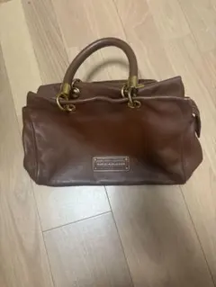 MARC BY MARC JACOBS レザーショルダーバッグ ブラウンのサムネイル