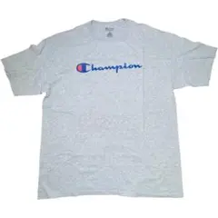チャンピオン アメカジ ロゴTシャツ グレー 1XL