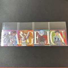 新世紀エヴァンゲリオン パチンコ ステッカー 4枚セット