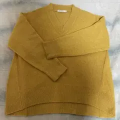 AMERICAN HOLIC イエローニットセーター Mサイズ