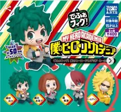 ヒロアカ　ガチャガチャ　でふぉフィグ　オールマイト