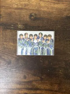 なにわ男子 会員証ケース