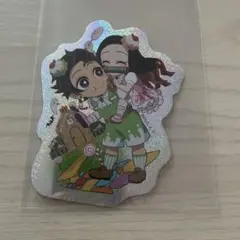 鬼滅の刃 竈門炭治郎 禰豆子 ホログラムステッカー ハロウィン