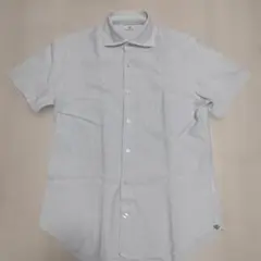 ✨️BEAMS HEART✨️M コットン100%半袖シャツライトブルーのサムネイル