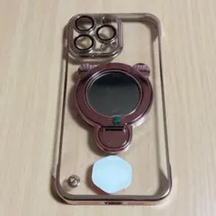 iPhone 15Pro Max用 ケース 可愛い クリア フレームレス