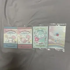 サンリオウエハース カード 4枚セット シナモロール ハンギョドン