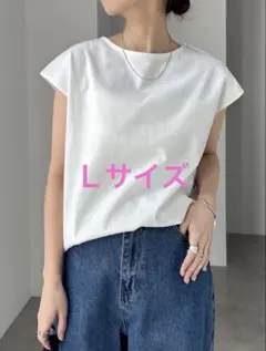 【アンドミー】半袖 カットソー ホワイトのサムネイル