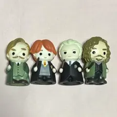ハリーポッター 指人形 ソフビ 4点セット