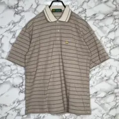 ボーダー ポロシャツ