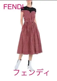 FENDI★フェンディ★キャップスリーブワンピース★35万のサムネイル