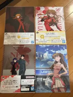 エヴァンゲリオン アスカ ビジュアルシート 3枚セット - メルカリ