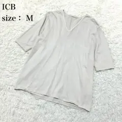 ２５SS　ICB　シンセティックハイゲージ　半袖ニット　Mのサムネイル