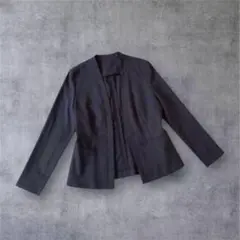 【美品】CLOSSHI Biz テーラードジャケット カジュアル グレー