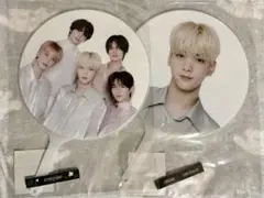 TXT　うちわ　ボムギュ　テヒョン　ヨンジュン　スビン　ACT  BOY TXT うちわ ボムギュ テヒョン ヨンジュン スビン ACT BOY 公式
