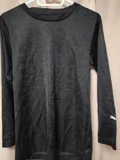 PUMA ブラック 長袖 アンダーシャツ サイズ150