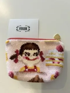 【美品】ラブラリー バイフェイラー　ペコちゃん　ミニポーチ　完売品のサムネイル