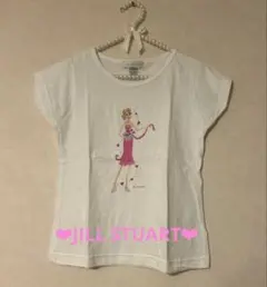 JILL STUART ガールプリント♡フレンチスリーブ ピタT 海外製❤︎可愛いのサムネイル