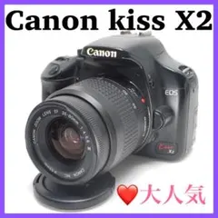 新品級のショット数265回❣️Canon EOS Kiss X2⭐️スマホ転送 - メルカリ