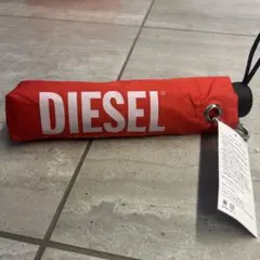 DIESEL 折りたたみ傘 レッド