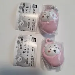 ちいかわ　おくるみガチャ　ちいかわ2点