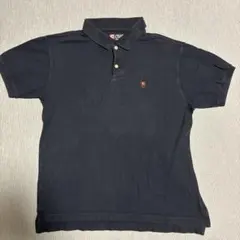 90s CHAPS Ralph Lauren ポロシャツ ブラック Mサイズのサムネイル